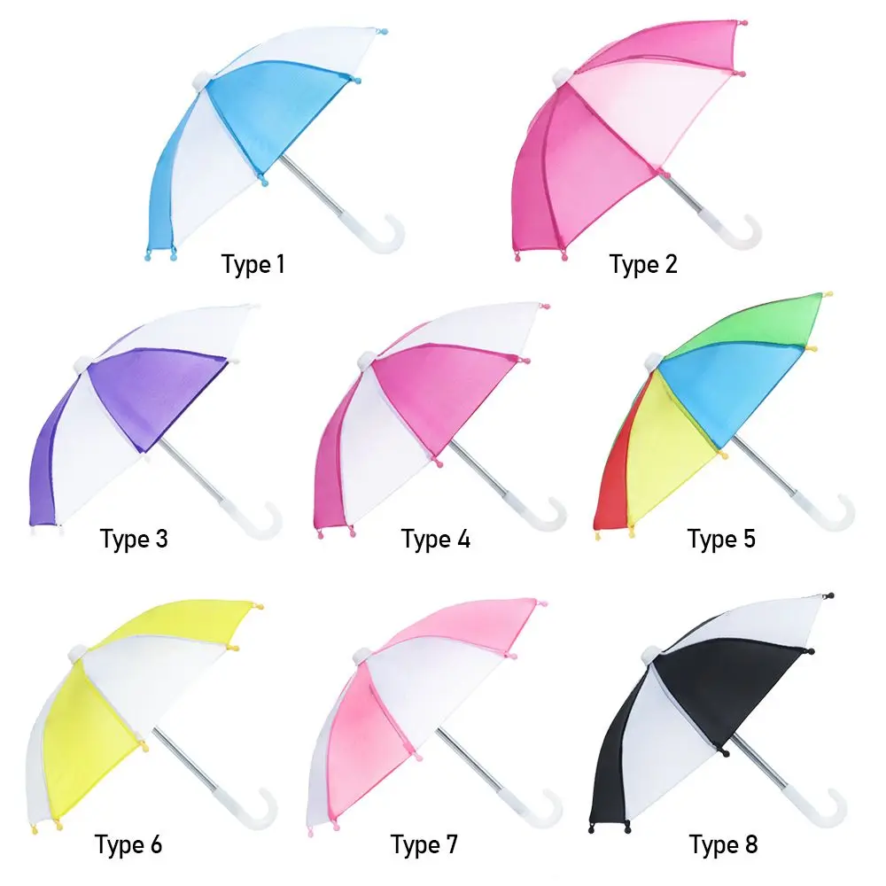 Paraguas mini para casa de muñecas – Set lluvia infantil - imagen 3