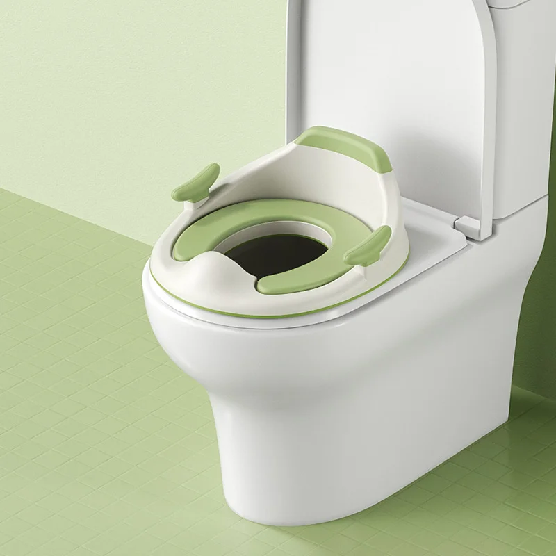 Funda para asiento de inodoro para niños, orinal portátil para niños/niñas, anillo de inodoro antisalpicaduras para niños pequeños, orinal de viaje antideslizante - imagen 5