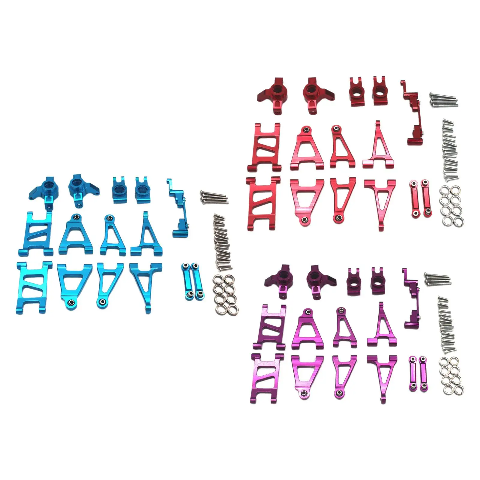 Aluminium Accessories Set for 1/14 Scale 14301 14302 14303 RC Model Car Accs