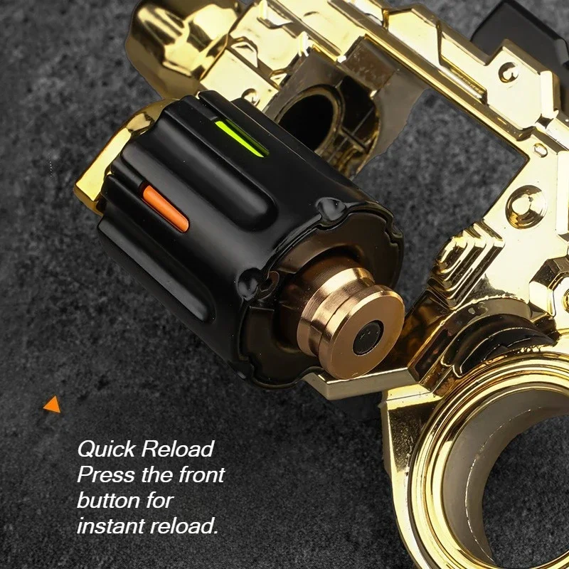 Fidget spinner Revolver de metal – Juguete antiestrés para niños - imagen 5