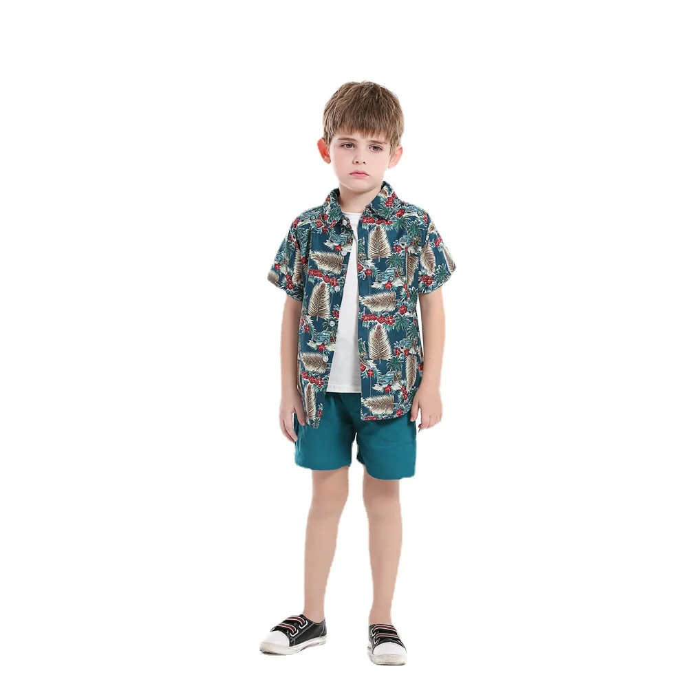 Conjunto de algodón para niño – Estilo fresco de verano - imagen 2