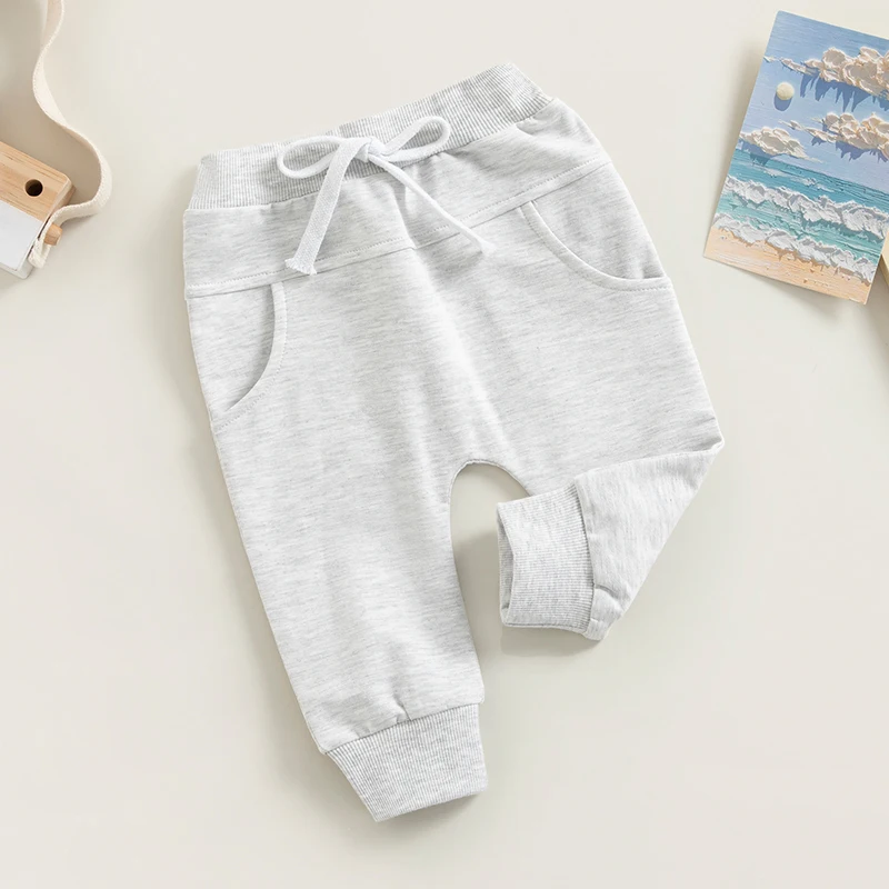 Pantalón de chándal bebé con cintura elástica y bolsillos - imagen 4