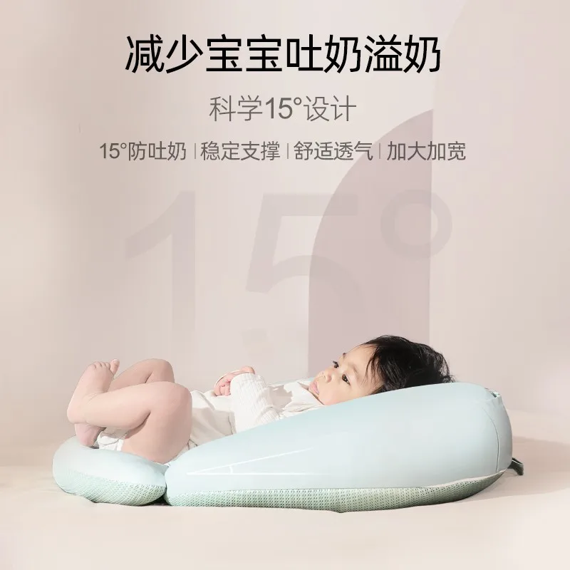 Almohada de lactancia para aliviar los vómitos, almohada inclinada para mujeres embarazadas, almohada de lactancia transfronteriza 2 en 1 - imagen 4