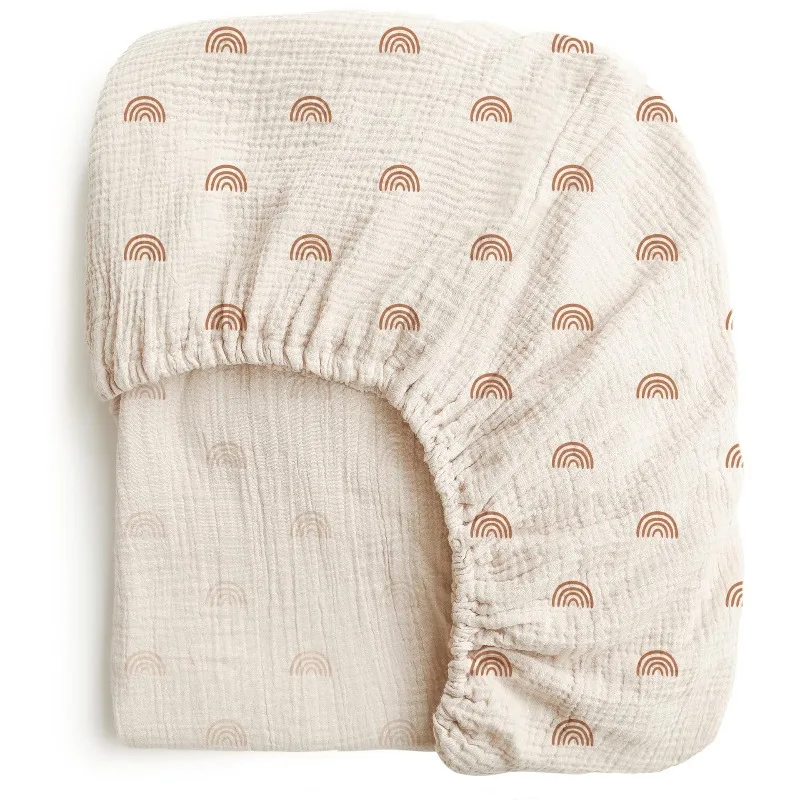 Funda impermeable para cambiador de bebé - muselina de algodón - imagen 3