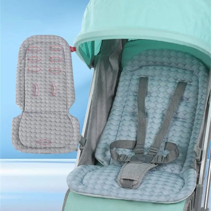 XXFE, cojín para asiento de cochecito de bebé transpirable de verano, cochecito para niños pequeños, almohadilla de enfriamiento para el cuerpo, forro Universal, almohadilla enfriadora para asiento de cochecito - imagen 2