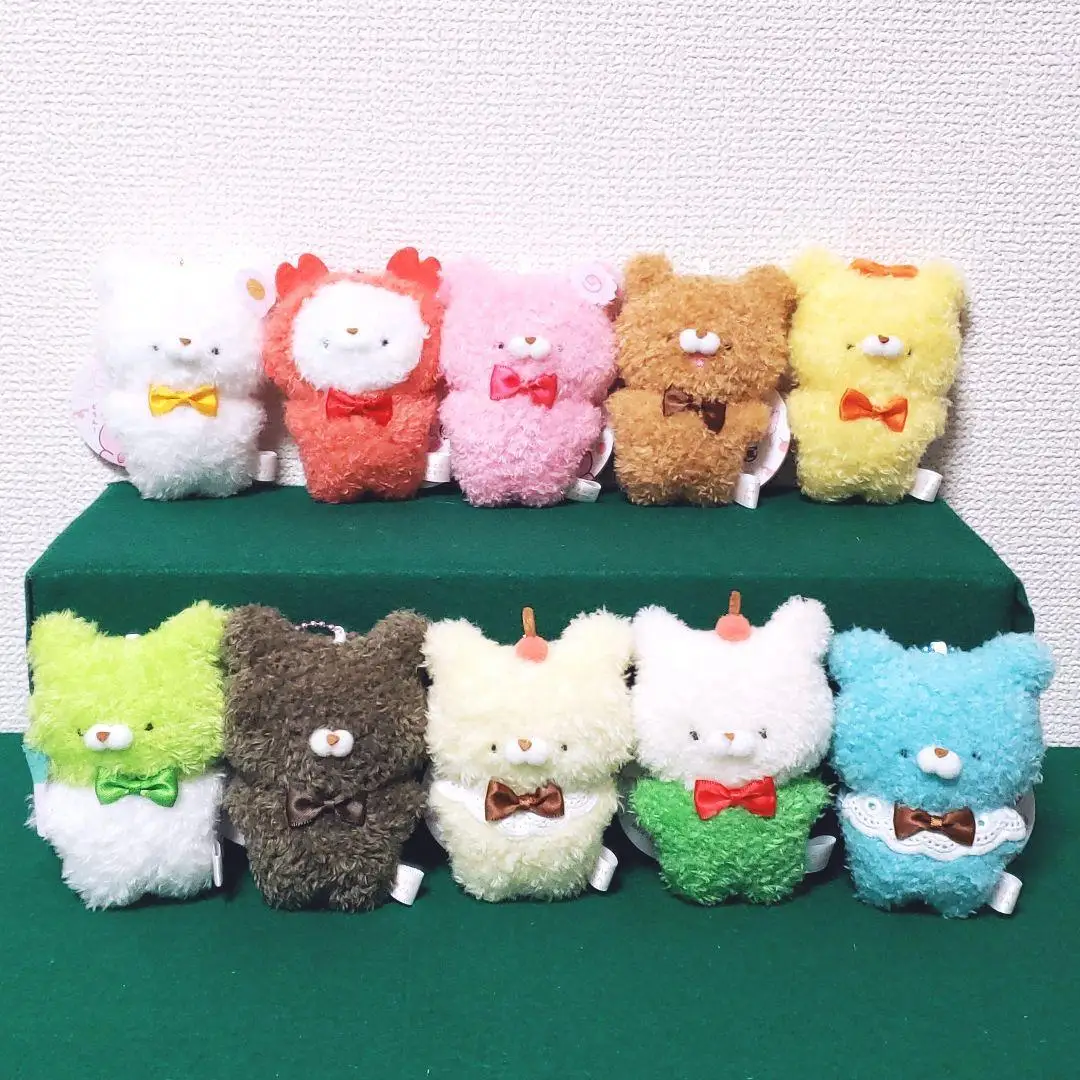 Peluches colgantes variados – Ositos y figuras de alimentos - imagen 5