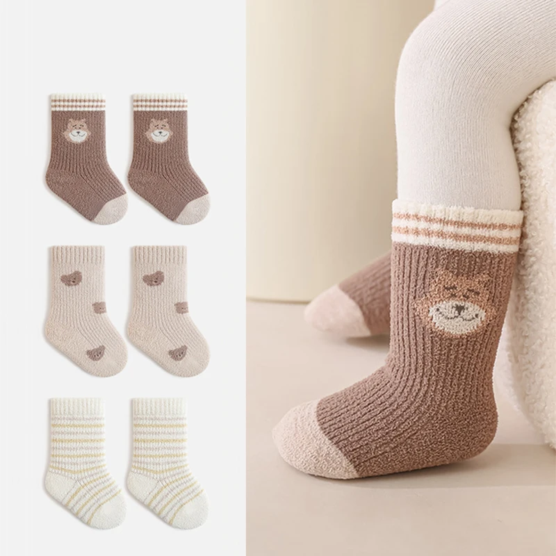 Calcetines de lana para recién nacido – Cálidos y suaves - imagen 3