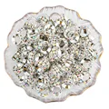 Silver iridescent