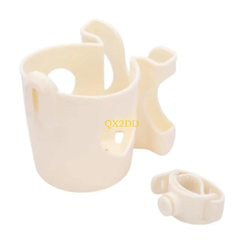 Práctico portavasos QX2D para cochecitos bebé con rotación 360 ​​grados y soporte para teléfono integrado para actividades - imagen 4