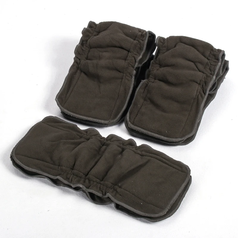 Inserciones de carbón bambú para pañales de tela absorbentes