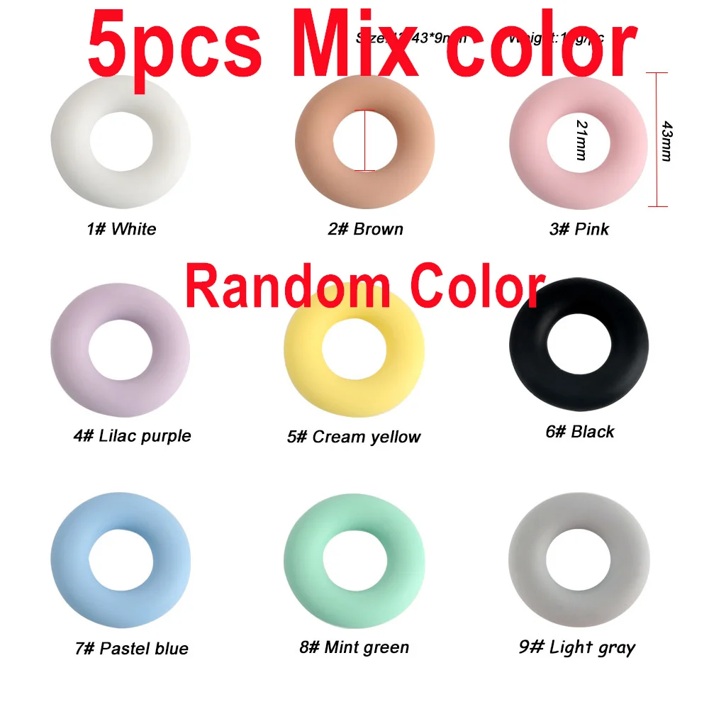 5pcs mix color