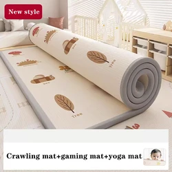 Alfombras de juego de 200x180/180x120cm para niños, estera de seguridad de gran tamaño EPE, alfombra plegable para gatear respetuosa con el medio ambiente para bebés