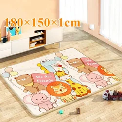 Alfombra de juegos grande para bebés – Plegable y segura