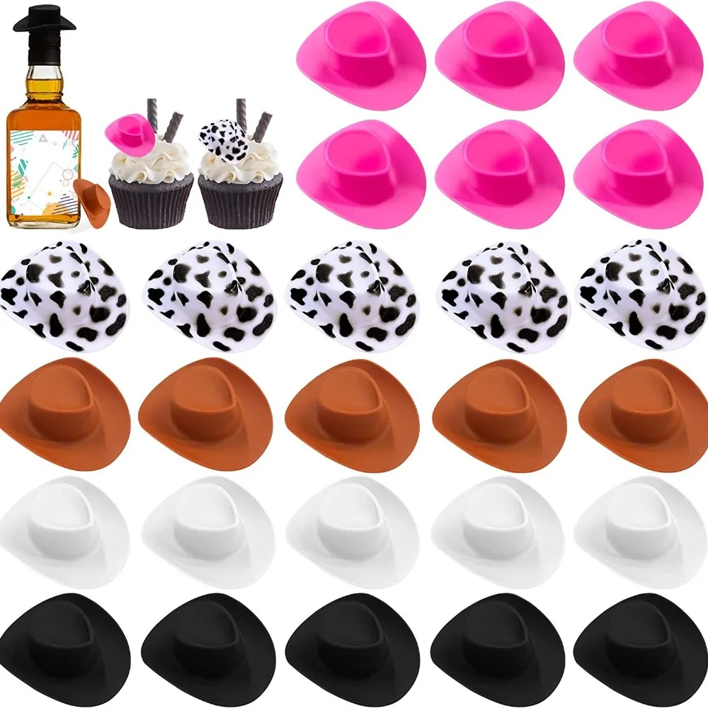 Sombreros de vaquero western para niños – Accesorios decorativos de fantasía - imagen 4