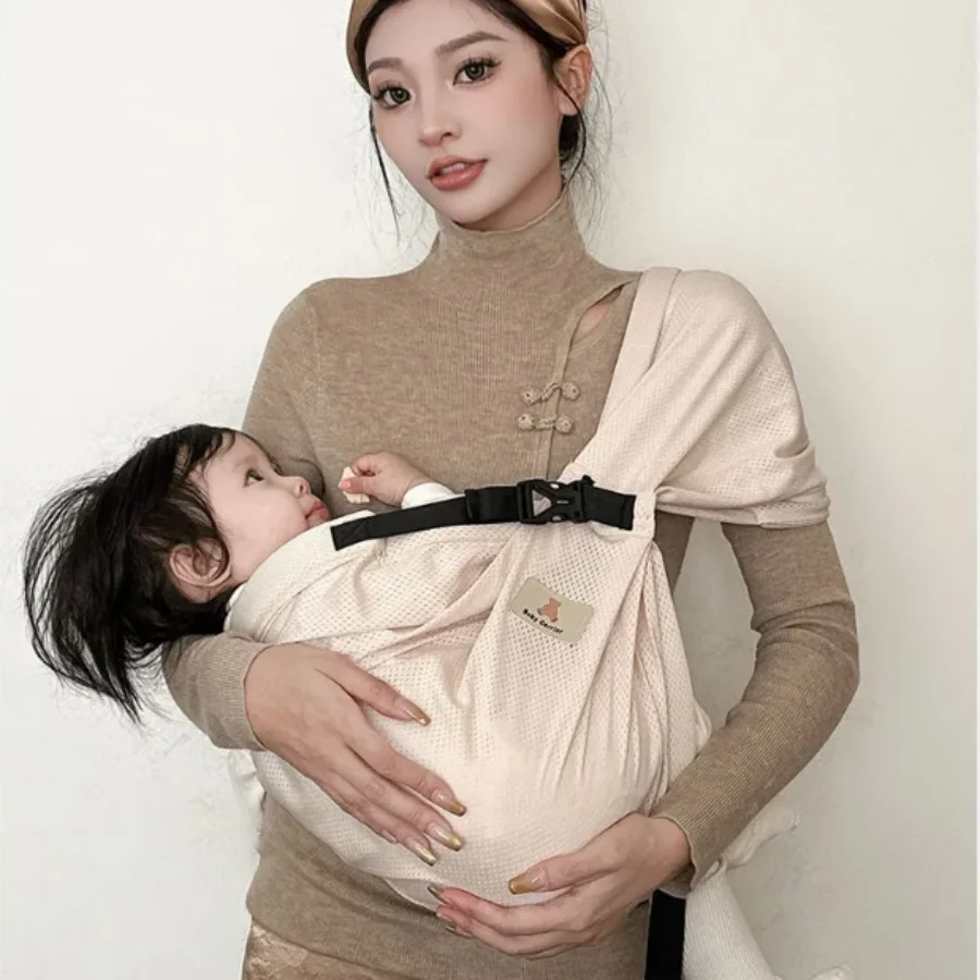 Nuevo Portabebés portátil, portabebés, mochila para niños pequeños, bolso de hombro, portabebés, mochilas para recién nacidos, bolsas infantiles para recién nacidos - imagen 5