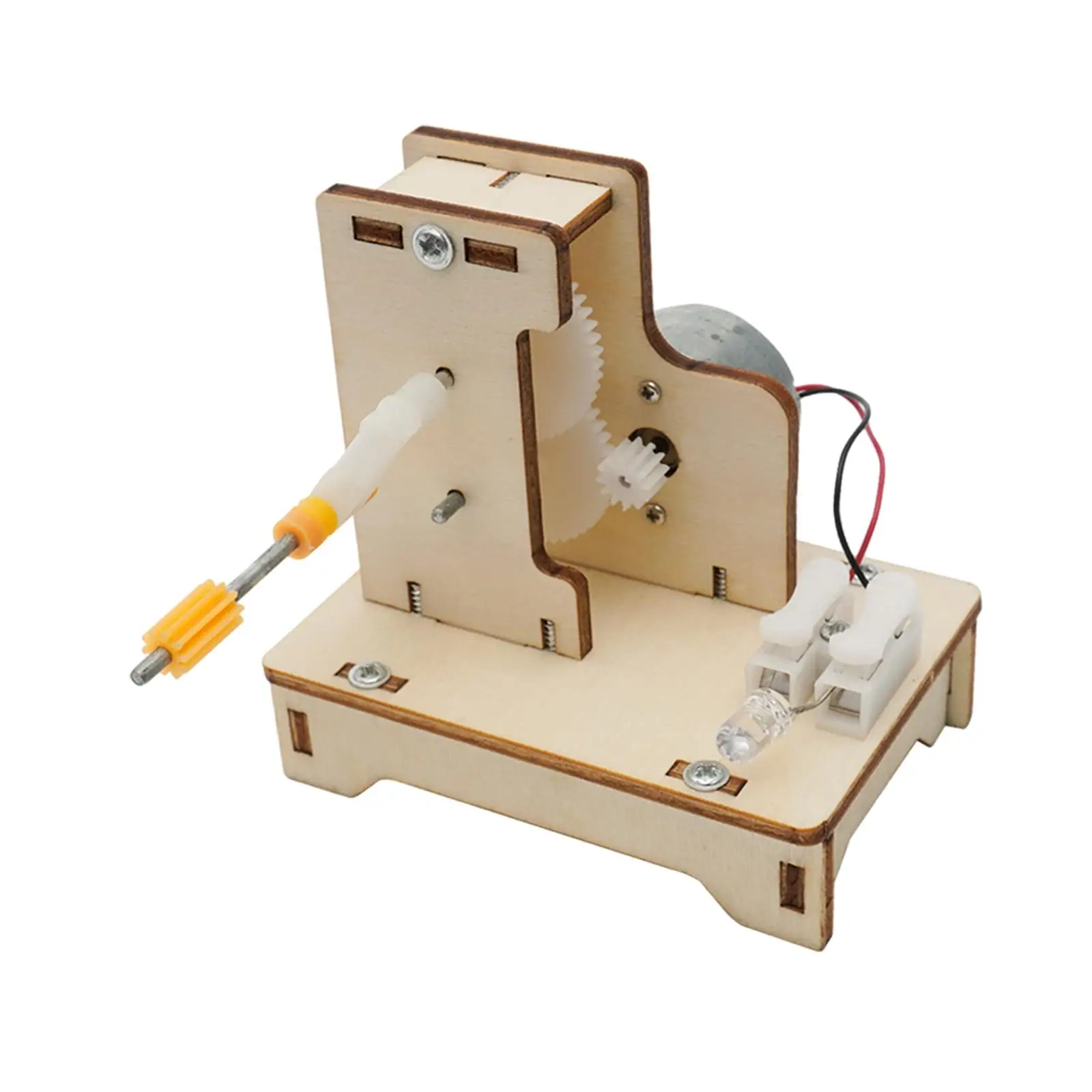 Teaching Aids Hand Cranked Power Generation Children Science DIY Toys for 11 12 Year Old Beginners Teens Girls Boys Gifts
