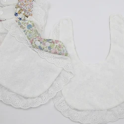 Babero bandana muselina algodón para bebé recién nacido