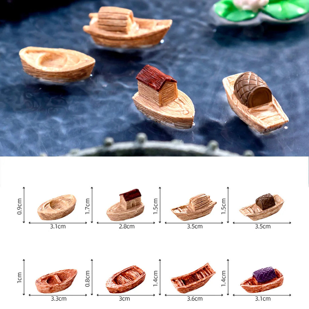 Figurita de micropaisaje artesanal para decoración del hogar, accesorios de jardín de hadas en miniatura, moderno, 10 piezas, nuevo - imagen 5