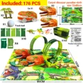 176pcs track set