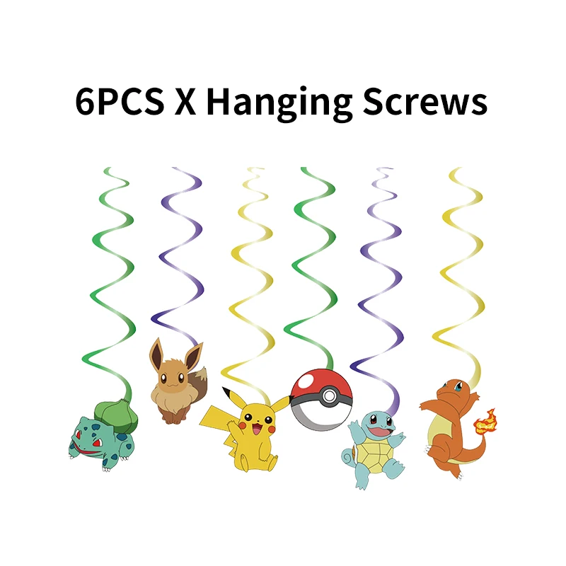 6pcs Hanging screws