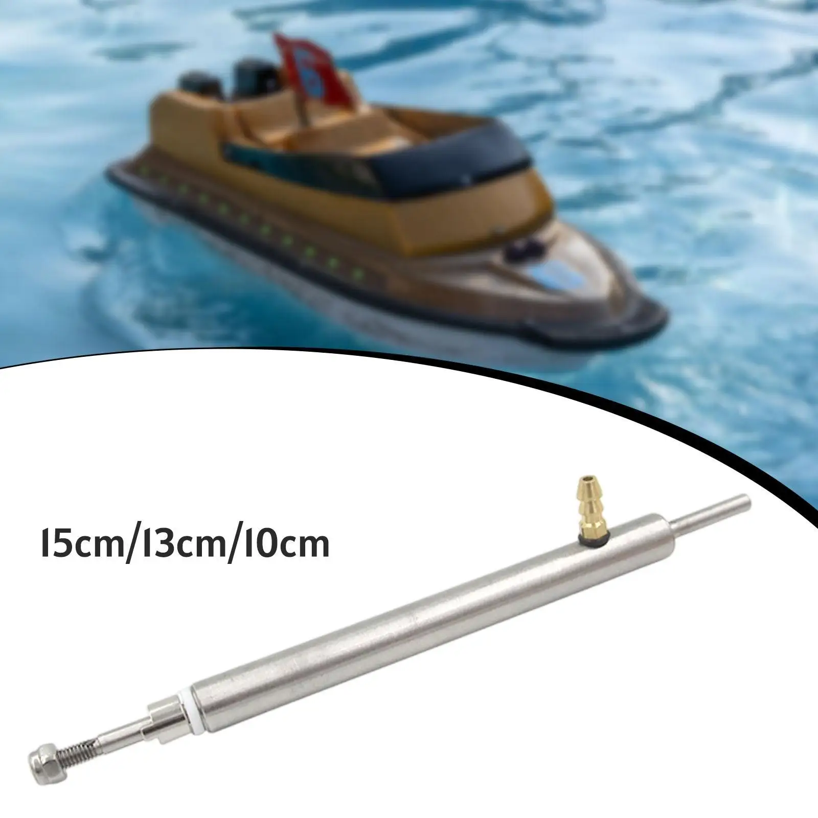 Conjunto de eje de transmisión de barco RC con ajuste de grasa, pieza de repuesto, eje de transmisión profesional de fácil instalación, piezas de barco RC - imagen 4