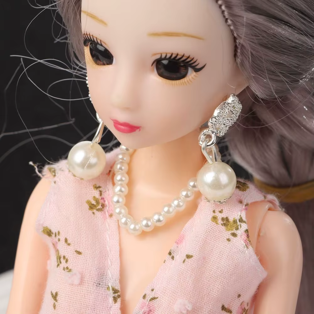 Juego de bisutería para muñecas: collar, pulsera y pendientes - imagen 5