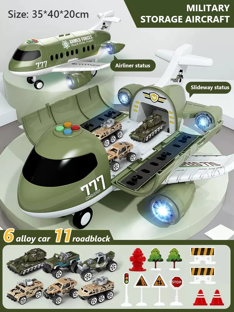 green 6pcs car