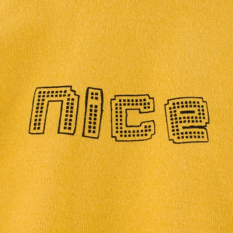 Camiseta de manga larga con cuello alto y estampado letras para bebé - imagen 4