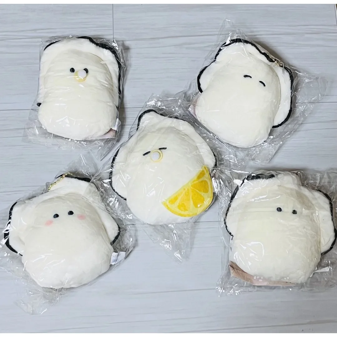 Juguetes de cápsula de grito de ojos redondos para restaurante japonés, Mugyunui, Namagaki, ostra kawaii, mascota de sonrisa de bebé, animales de peluche BC - imagen 2