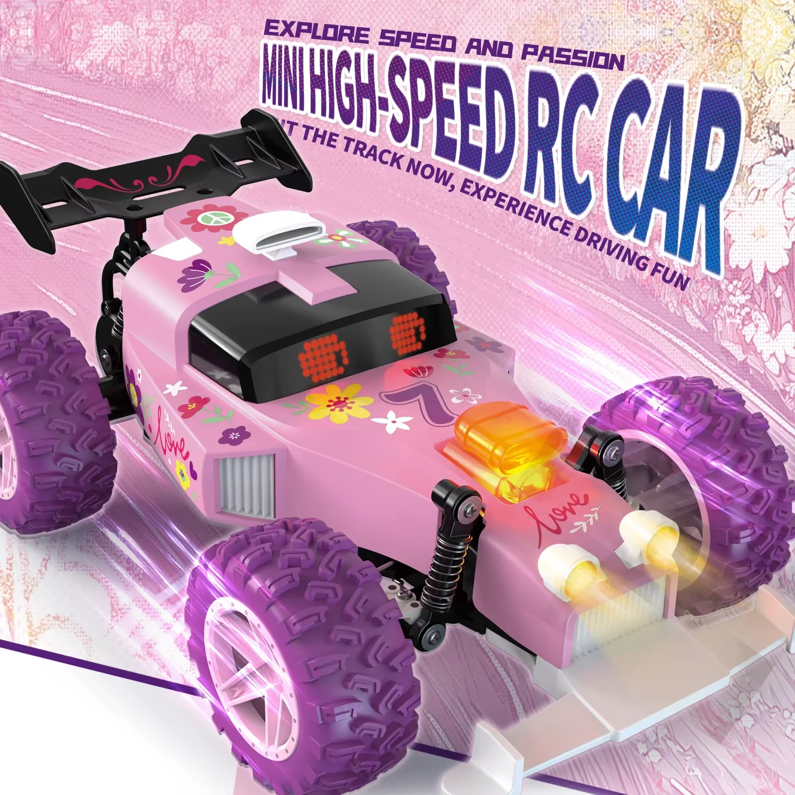JJRC Q217 Coche radiocontrol todoterreno con luces LED - imagen 2