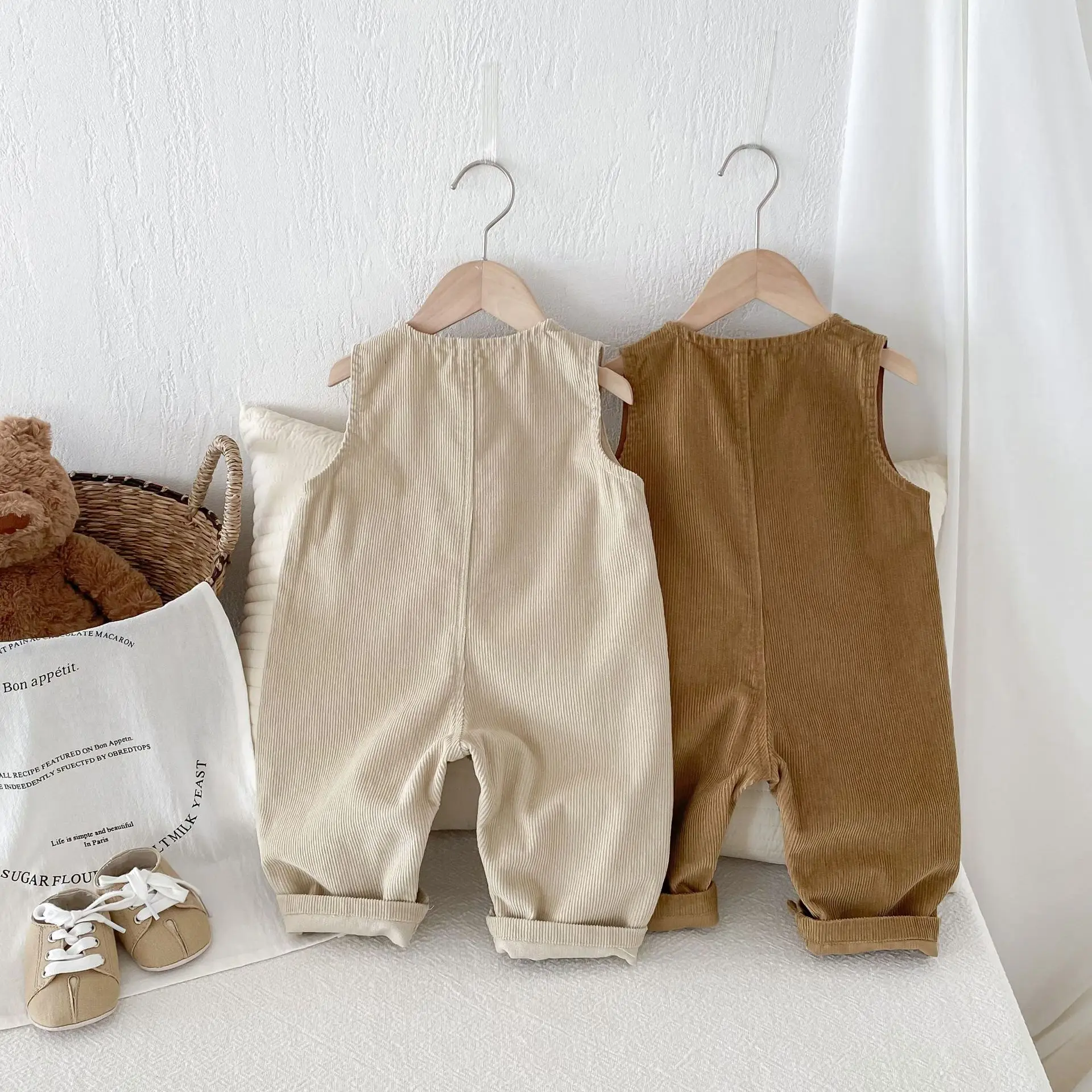 Milangel-peleles para bebé de 0 a 4 años, mono sencillo sin mangas, pantalones al aire libre para niños, ropa de bebé 2024 - imagen 4