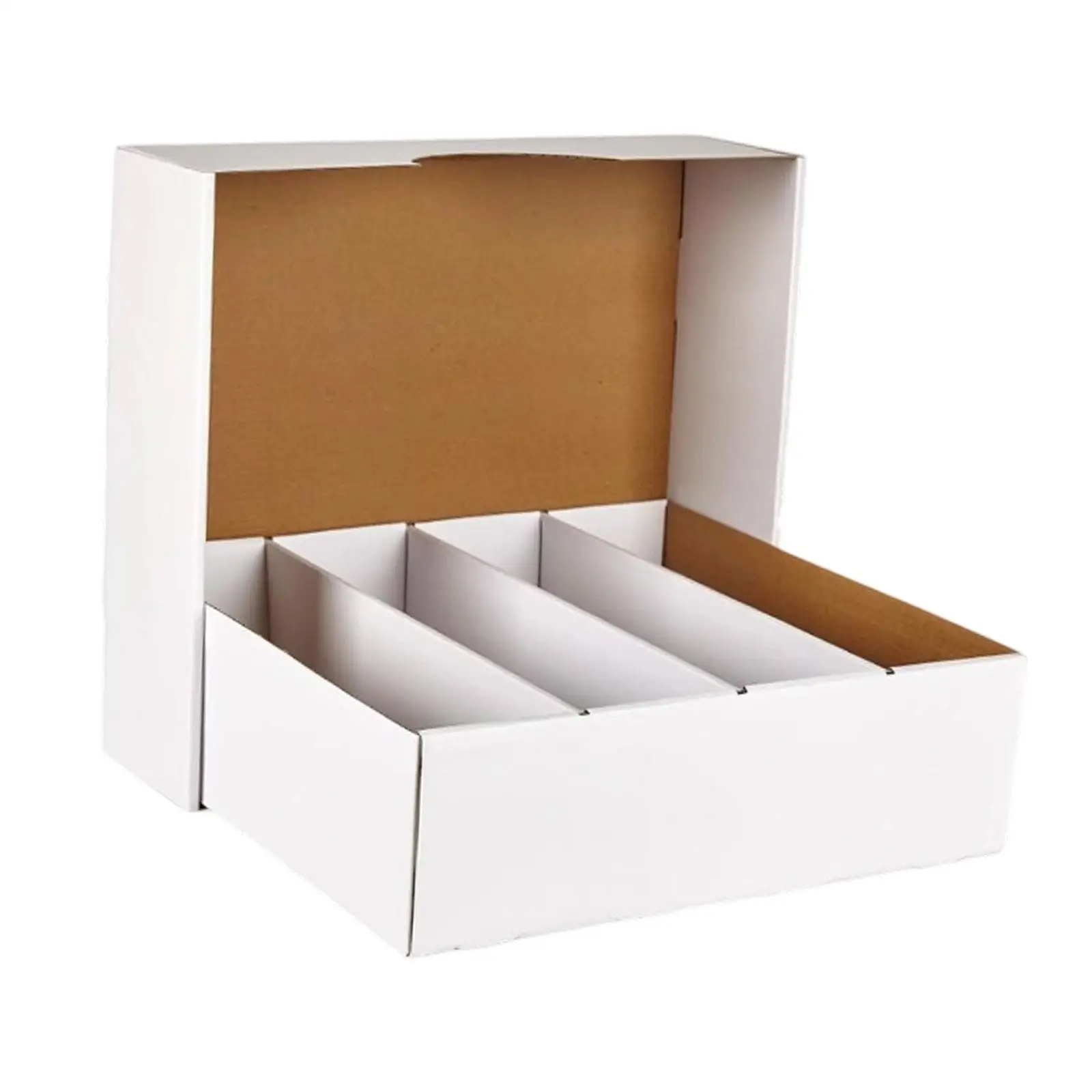 Caja de tarjetas comerciales, bandeja de clasificación, protector de cuatro rejillas, almacenamiento y colección - imagen 4