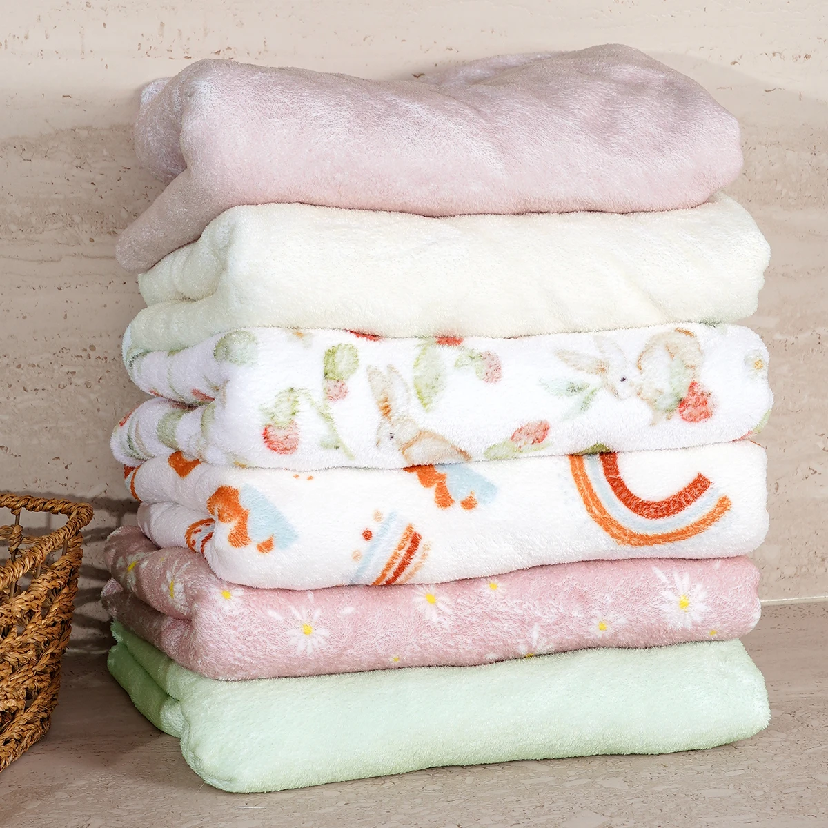 Happyflute 1 manta con capucha de lana para bebé, envoltura envolvente ultra cálida para recién nacido, manta con capucha suave y absorbente - imagen 2