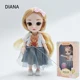 Grey dress doll