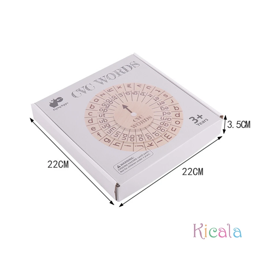 Juguetes educativos Montessori para niños, juego de rompecabezas de palabras de ortografía de madera, palabras CVC, alfabeto inglés, juguetes de bloques de aprendizaje de ortografía - imagen 5