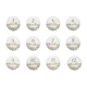 12pcs Round leaf