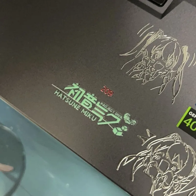 Pegatinas Hatsune Miku, pegatina de transferencia Uv estereoscópica impermeable, pegatinas decorativas creativas para teléfonos móviles, tabletas y portátiles - imagen 3