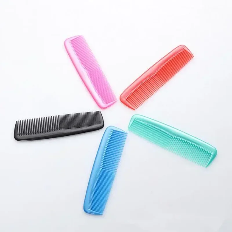 Mini cepillo de pelo de Color caramelo para niños y niñas, peine profesional para Barba, peines antiestáticos, accesorios de salón de barbería de plástico, herramientas de estilismo - imagen 5