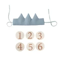 7PC Blue Hat