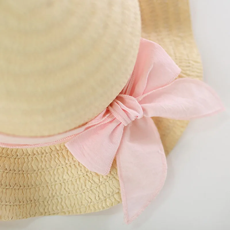 Vestido de verano de niña en algodón con sombrero solar - imagen 5