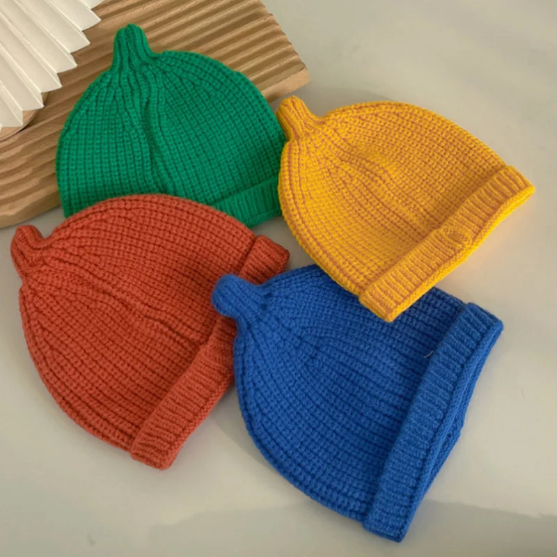 Gorro de lana para bebé con orejeras – Invierno - imagen 3