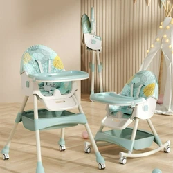 Trona plegable para bebé – Silla de comer multifuncional