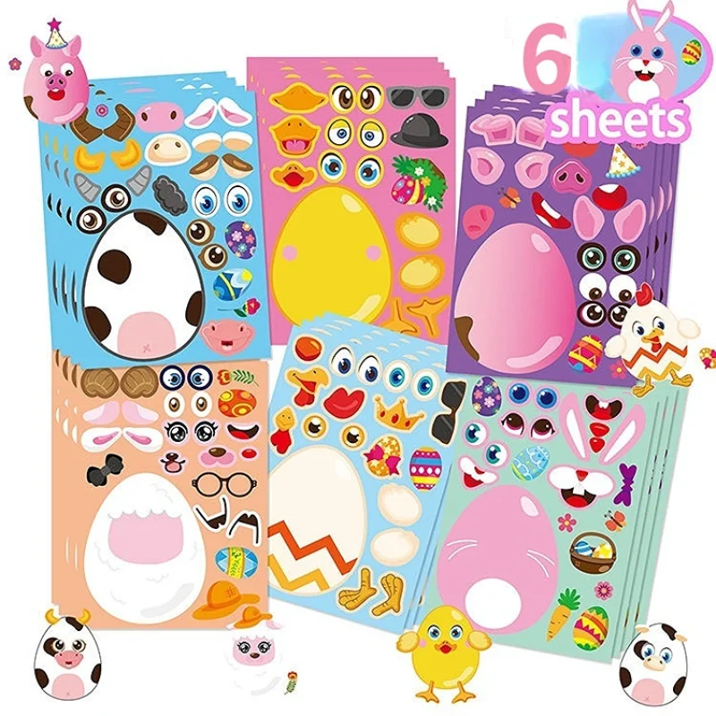 Pegatinas infantiles con dibujos educativos y creativos para niños - imagen 3