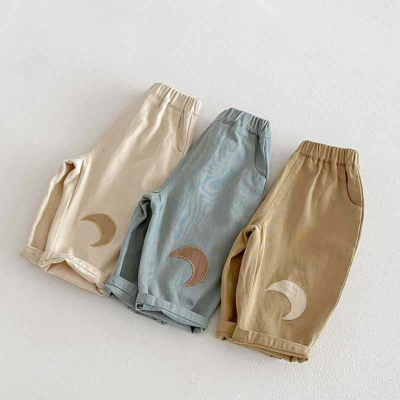 Pantalones vaqueros de verano para niño – MILANCEL Sweet Star Moon - imagen 2