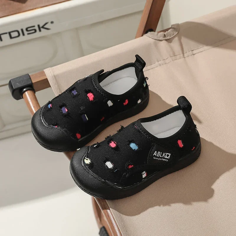 Zapatos informales antideslizantes para niños y niñas, zapatillas cómodas para la escuela, suela suave, talla 21-32, otoño - imagen 3