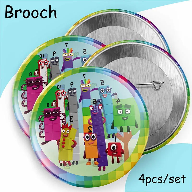 Brooch 4Pcs 2