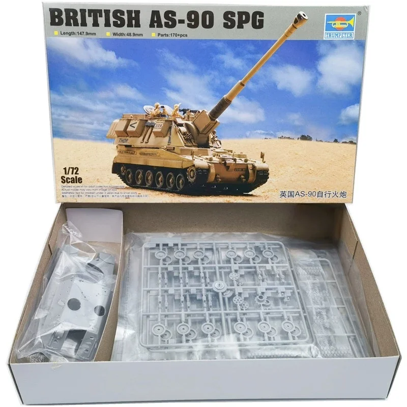 Trumpeter AS-90 Maqueta de tanque militar británico