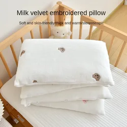Almohada de bebé suave y transpirable de algodón