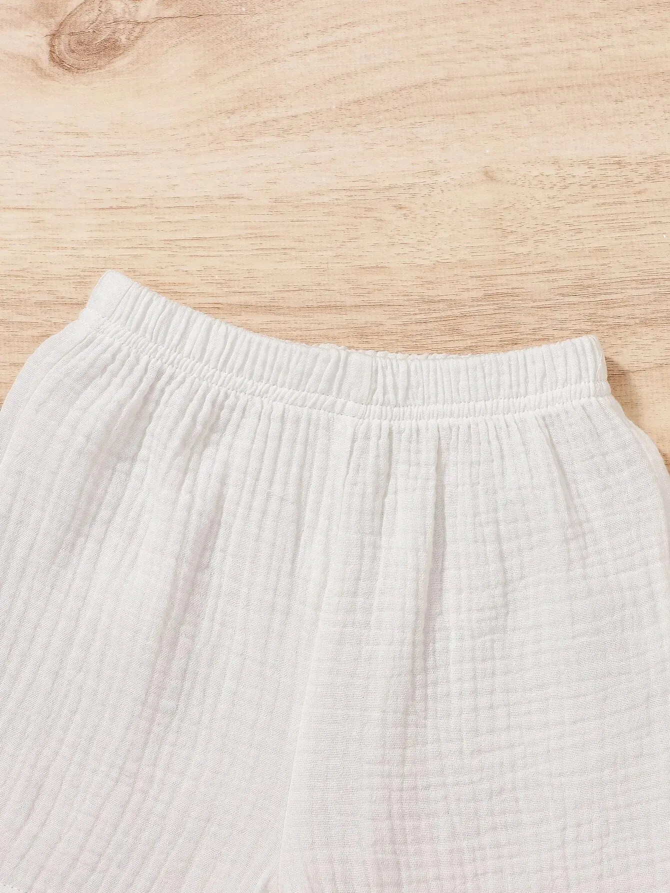 Conjunto deportivo bebé camiseta transpirable pantalón corto algodón - imagen 5