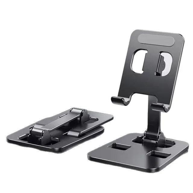 Soporte Universal plegable para teléfono de escritorio, soporte de montaje para iPhone 16-12, soporte para teléfono móvil, tableta, soporte de Metal para escritorio Brakcet - imagen 2